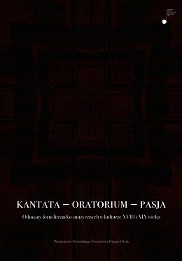 Kantata – oratorium – pasja